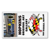 HOPKINS ART GALLERY MAGNETISCH VISITEKAARTJE (Voorkant)