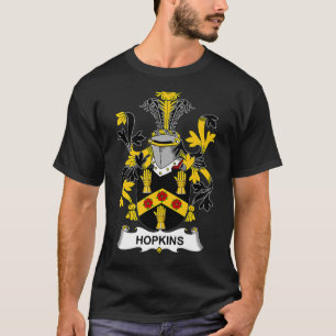 Hopkins Coat of Arms Family Crest Premium T-shirt