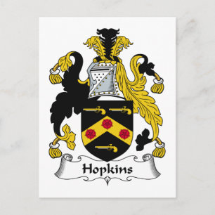 Hopkins Family Crest Briefkaart