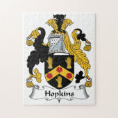 Hopkins Family Crest Legpuzzel (Verticaal)