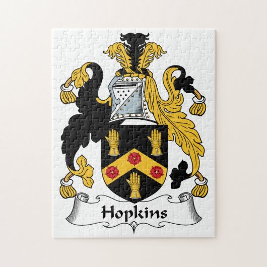 Hopkins Family Crest Legpuzzel (Verticaal)