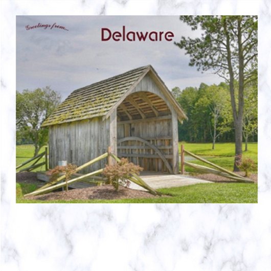 Hopkins Heartland Bridge in Lewes Delaware Briefkaart