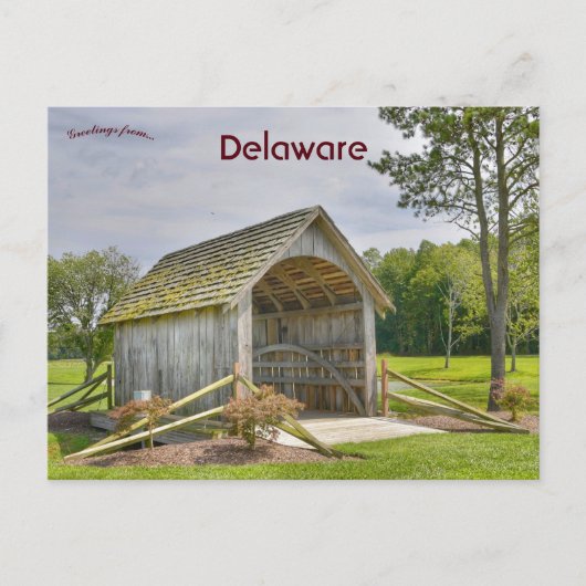 Hopkins Heartland Bridge in Lewes Delaware Briefkaart (Voorkant)