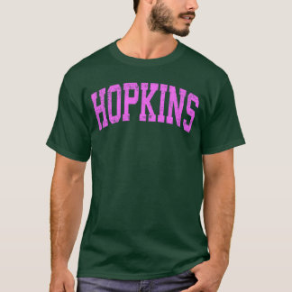 Hopkins Minnesota MN Vintage Atletiek Sport Roze  T-shirt