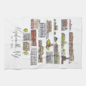 Hopkinsville, KY Kitchen Towel Theedoek (Horizontaal)