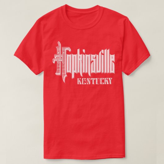  Hopkinsville KY TShirt (Design voorkant)