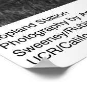 Hopland Station door Ansel Adams Poster (Hoek)