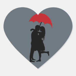 Hopless Romantic Hart Sticker