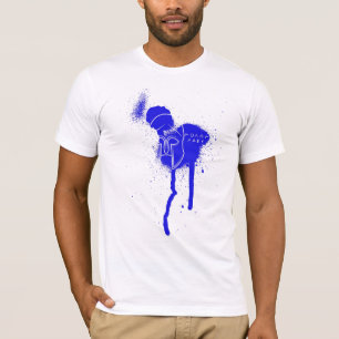 hoplite meloen blauw t-shirt