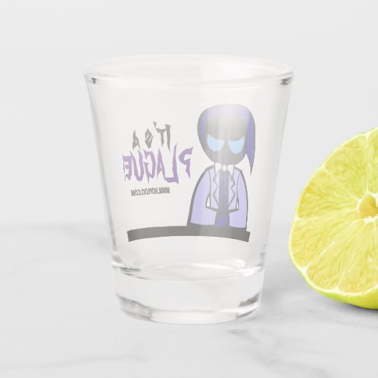 Hoploo Shot Glass Glas (Achterkant)