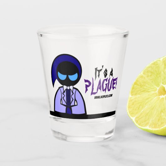 Hoploo Shot Glass Glas (Voorkant)
