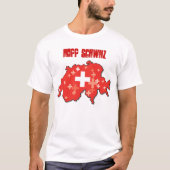 Hopp Schwiiz T-shirt (Voorkant)