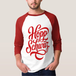Hopp Zwitserland Ga Zwitserland Ontwerp Voor Zwits T-shirt