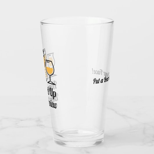 Hopped Up Beer Review - PABIYF Pint Glass Glas (Links)