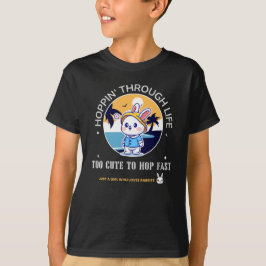 Hoppen door het leven t-shirt