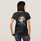Hoppen door het leven t-shirt (Achterkant volledig)