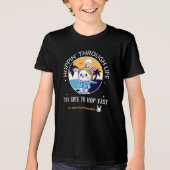 Hoppen door het Leven Tri-Blend Shirt (Voorkant)