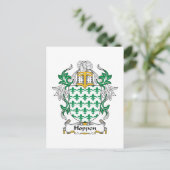 Hoppen Family Crest Briefkaart (Staand voorkant)