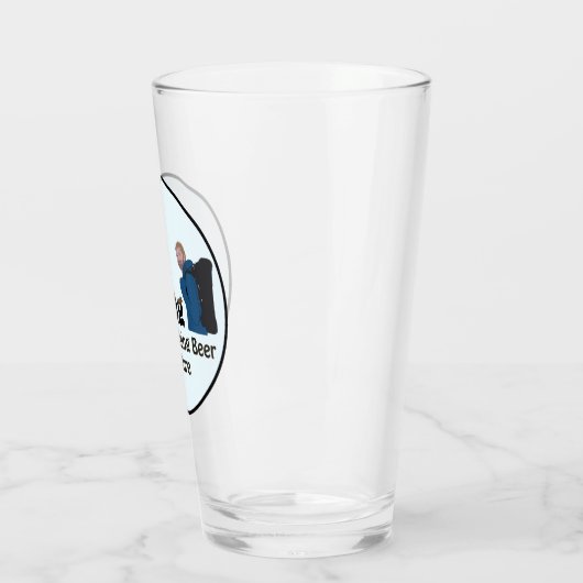 hoppend bierglas glas (Links)