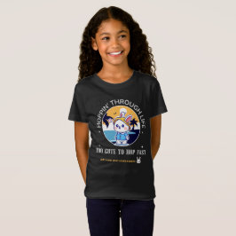 Hoppend door het leven t-shirt