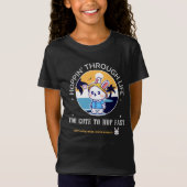 Hoppend door het leven t-shirt (Voorkant)