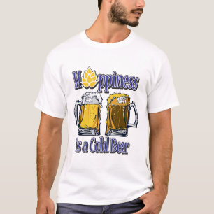 Hoppenigheid is een koud biertje t-shirt