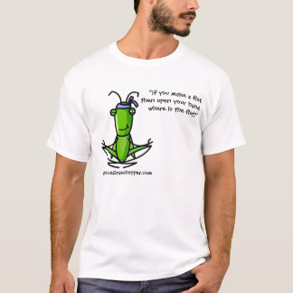 hopper-meditating_DarkTS, "Als je een vuist maakt, T-shirt