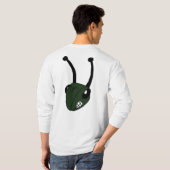 Hopperhoes Lange hoes Logo T T-shirt (Achterkant volledig)