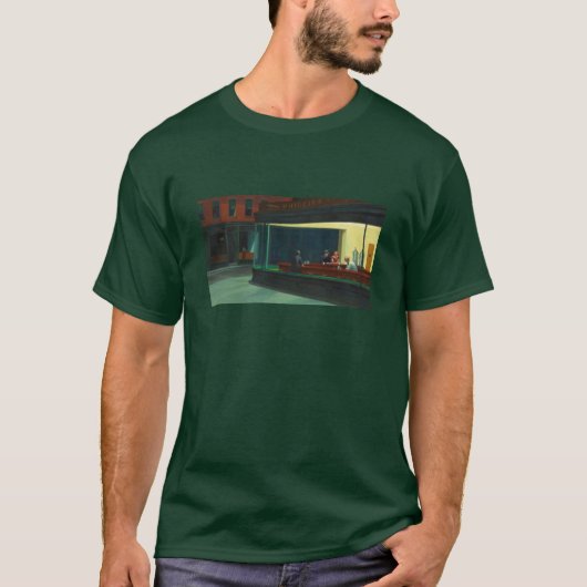 Hopper's Nighthawks T-shirt (Voorkant)