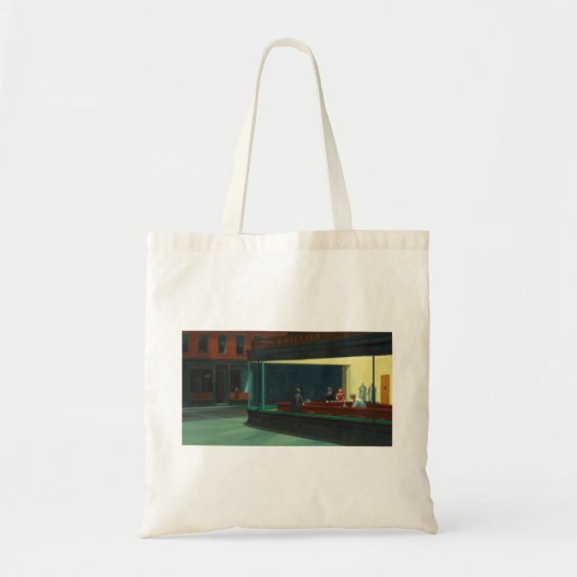 Hopper's Nighthawks Tote Bag (Voorkant)