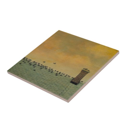 hoppers tegeltje (Zijkant)