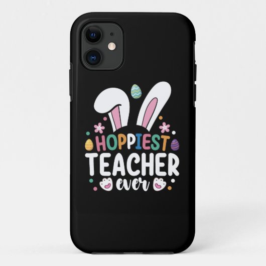 Hoppiest leraar ooit school paashaas eieren Case-Mate iPhone case (Achterkant)