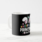 Hoppiest schoolhoofd ooit paashaas eieren koffiemok (Voorkant links)