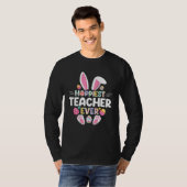 Hoppiest Teacher Ever Easter  Happy Easter Day T-shirt (Voorkant volledig)