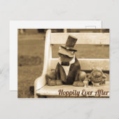 Hoppily Ever After Ansichtkaart Briefkaart (Voorkant / Achterkant)