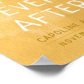 Hoppily Ever After Co-Ed Wedding Vrijgezellenfeest Poster (Hoek)