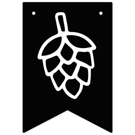 Hoppily Ever After Co-Ed Wedding Vrijgezellenfeest Vlaggetjes (Tweede vlag)