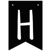 Hoppily Ever After Co-Ed Wedding Vrijgezellenfeest Vlaggetjes (Eerste vlag)