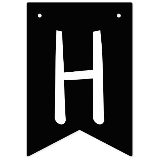 Hoppily Ever After Co-Ed Wedding Vrijgezellenfeest Vlaggetjes (Eerste vlag)