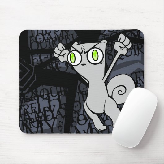 Hoppin' Angry Foamy Mousepad Muismat (Met muis)