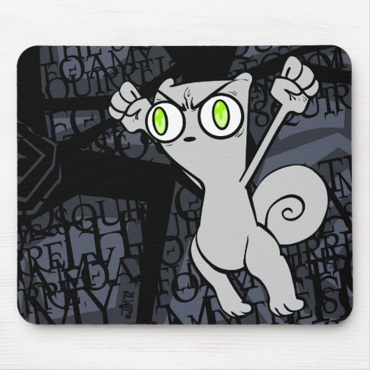 Hoppin' Angry Foamy Mousepad Muismat (Voorkant)