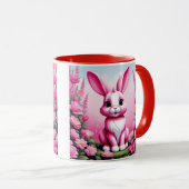 Hoppin' Good Morning: Beker met een Bunny-thema Mok (Voorkant rechts)