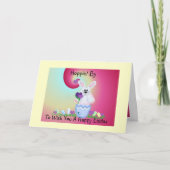 Hoppin langs om u Gelukkige Ea… Feestdagen Kaart (Voorkant)
