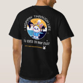Hoppin’ Through Life T-shirt (Achterkant)
