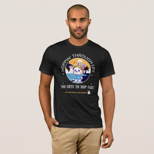Hoppin’ Through Life T-shirt (Voorkant volledig)