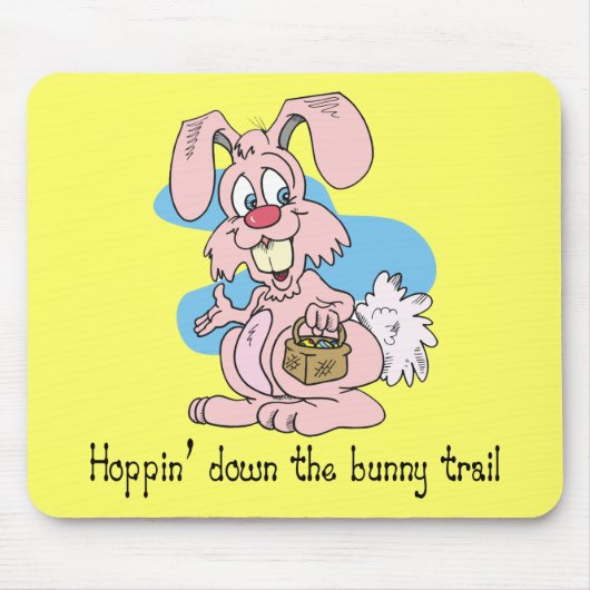 Hoppin'Down the Bunny Trail Muismat (Voorkant)