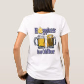 Hoppiness is een koud bier t-shirt (Achterkant)