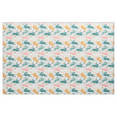 Hopping Bunny Pattern Stof (Fat Quarter)