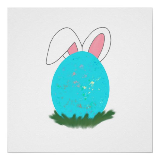 Hopping down the Bunny trail! Perfect Poster (Voorkant)