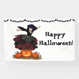 Hopping Hazel-Halloween 3'X5' Feest Spandoek